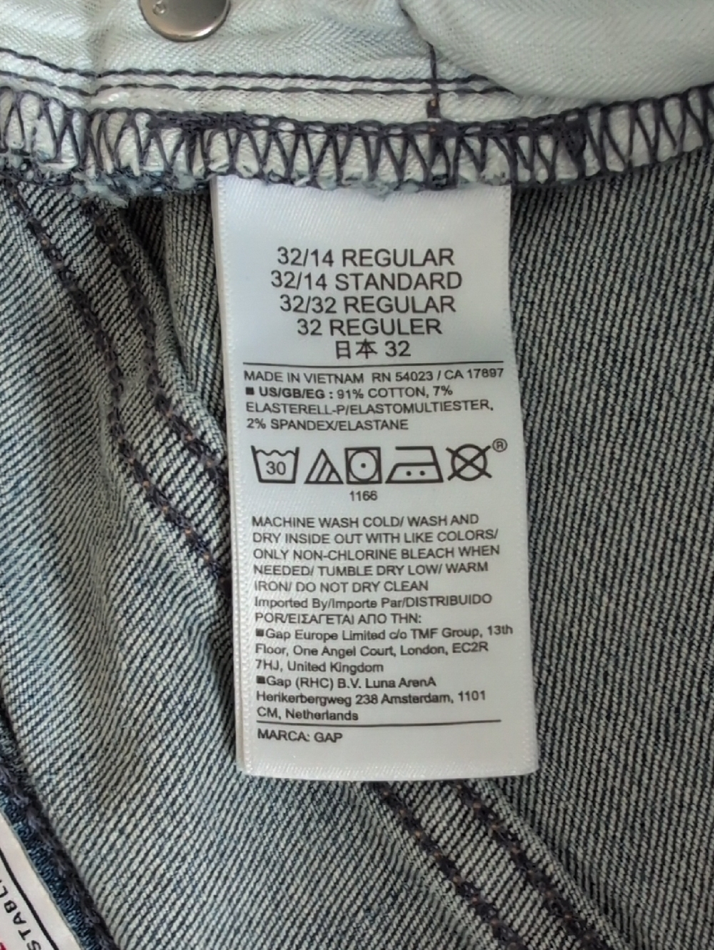 Gap True Skinny Mid Rise Jeans - Picture 4 of 4